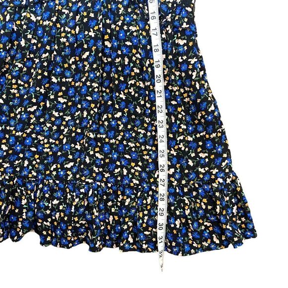 ZARA Long Sleeve Floral Ruffle Dress - Picture 16 of 16